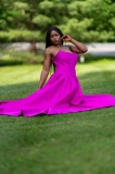 Ayana Long Solid Dress